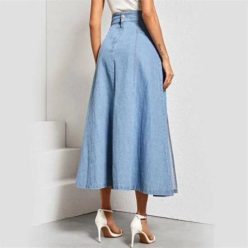 Classic Casual Midi Skirt-Women's Skirt-LeStyleParfait
