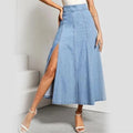 Classic Casual Midi Skirt-Women's Skirt-LeStyleParfait