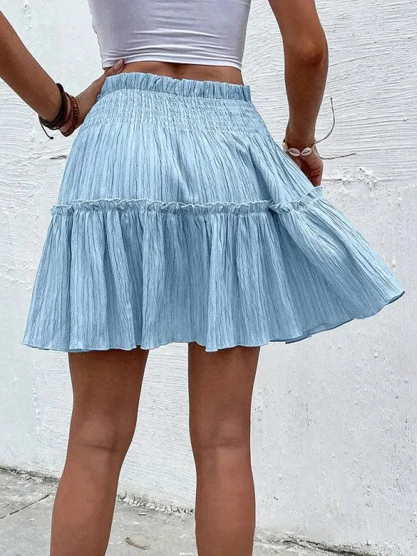 Classic Casual Mini Skirt-Women's Skirt-LeStyleParfait