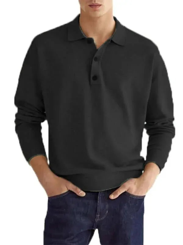 Classic Collar Men Polo Shirt-Polo Shirt-LeStyleParfait