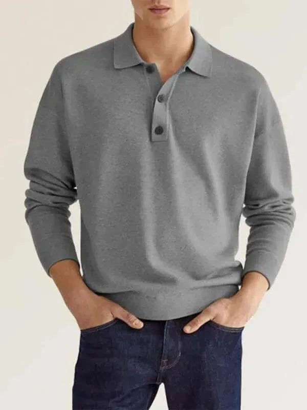 Classic Collar Men Polo Shirt-Polo Shirt-LeStyleParfait