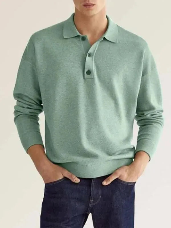 Classic Collar Men Polo Shirt-Polo Shirt-LeStyleParfait