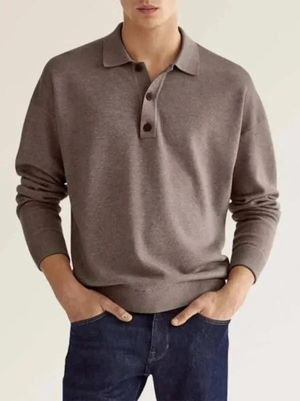 Classic Collar Men Polo Shirt-Polo Shirt-LeStyleParfait