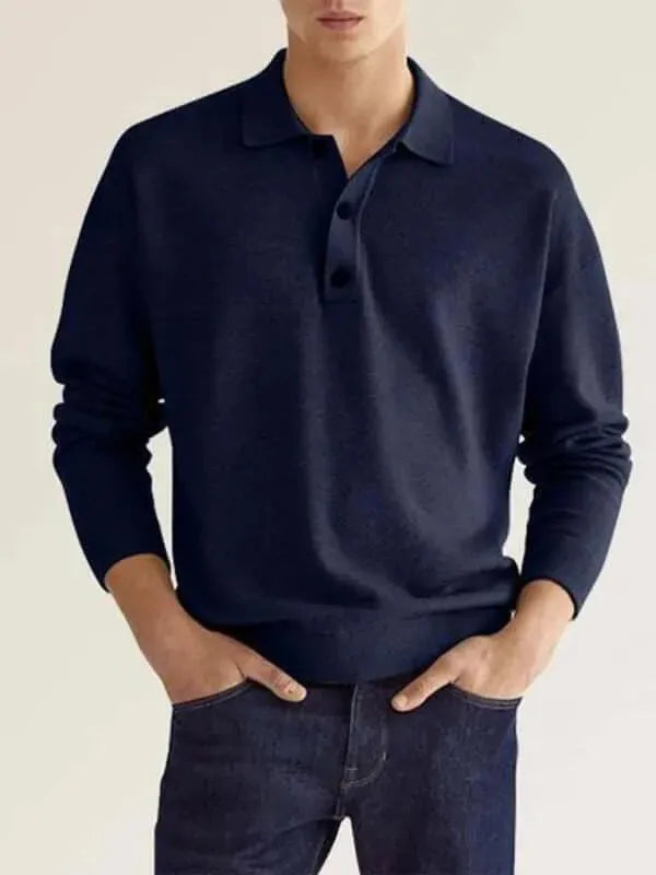 Classic Collar Men Polo Shirt-Polo Shirt-LeStyleParfait