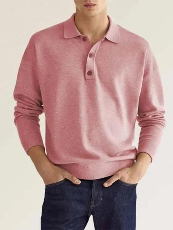 Classic Collar Men Polo Shirt-Polo Shirt-LeStyleParfait