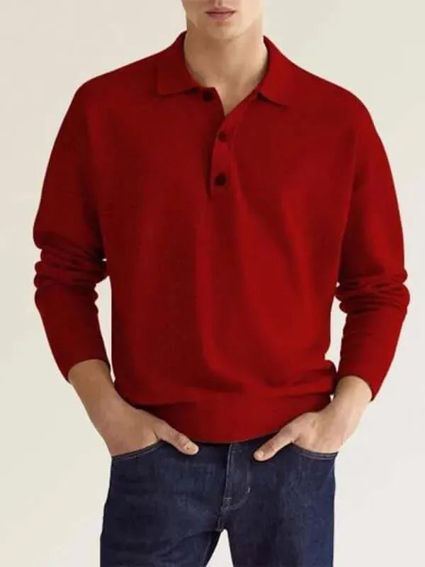 Classic Collar Men Polo Shirt-Polo Shirt-LeStyleParfait