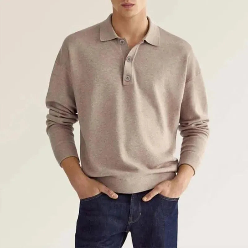 Classic Collar Men Polo Shirt-Polo Shirt-LeStyleParfait
