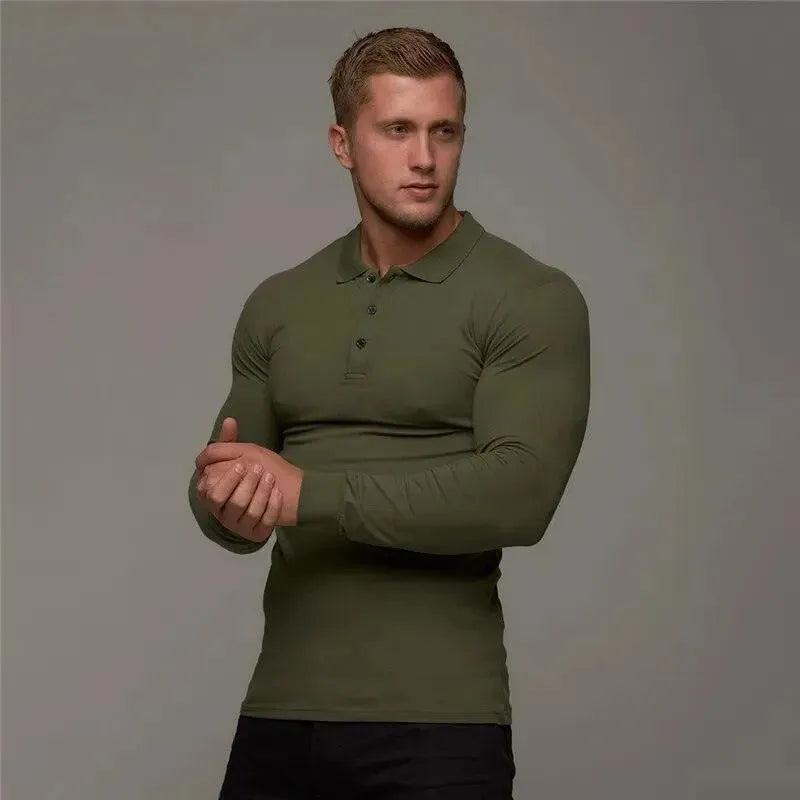 Classic Fitness Cotton Men Polo Shirt-Polo Shirt-LeStyleParfait