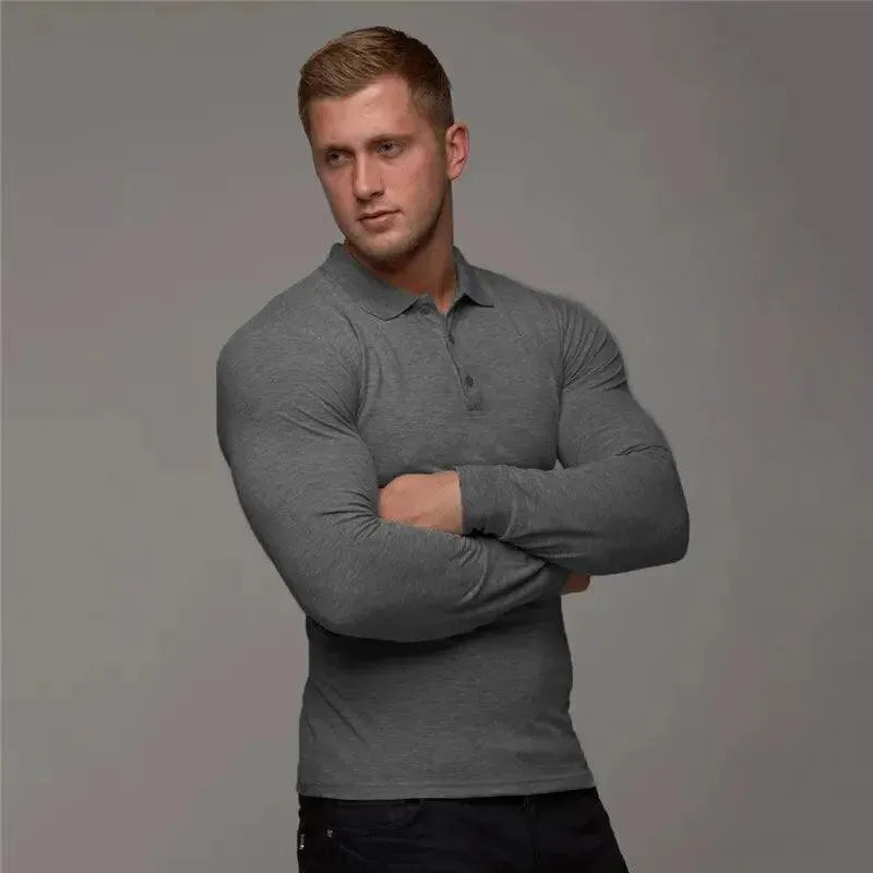 Classic Fitness Cotton Men Polo Shirt-Polo Shirt-LeStyleParfait