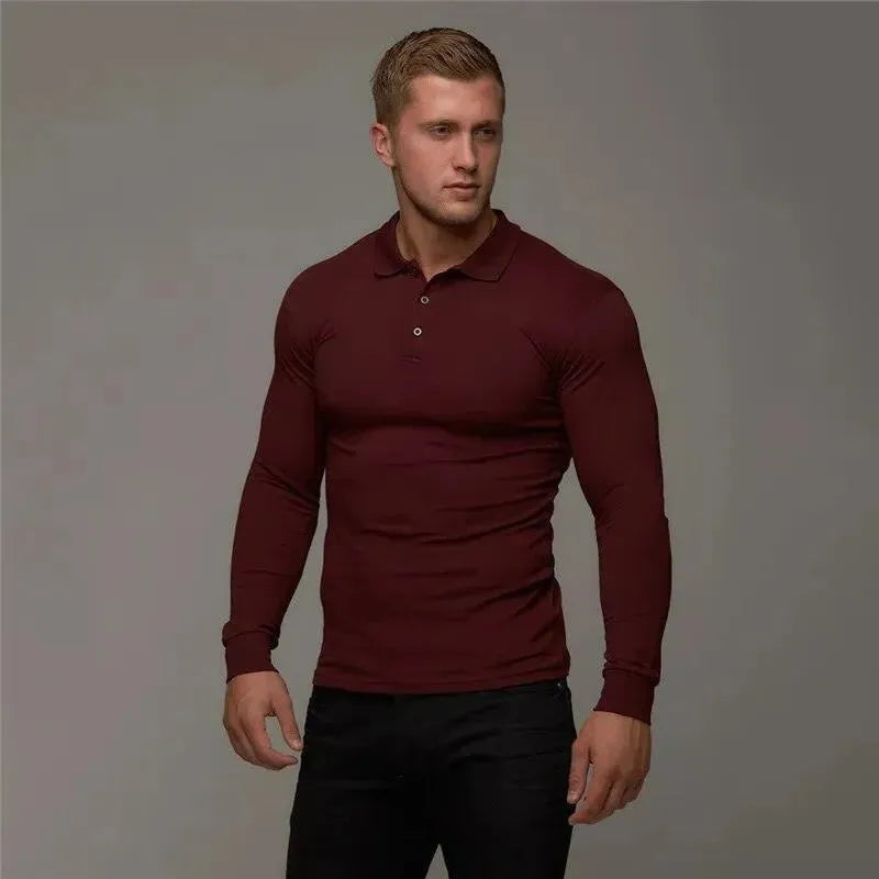 Classic Fitness Cotton Men Polo Shirt-Polo Shirt-LeStyleParfait