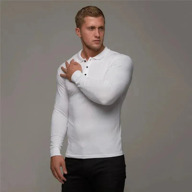 Classic Fitness Cotton Men Polo Shirt-Polo Shirt-LeStyleParfait