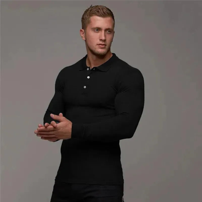 Classic Fitness Cotton Men Polo Shirt-Polo Shirt-LeStyleParfait