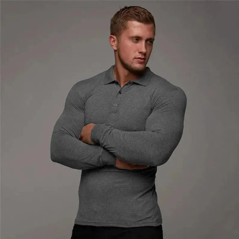 Classic Fitness Cotton Men Polo Shirt-Polo Shirt-LeStyleParfait