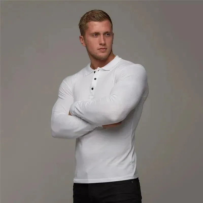 Classic Fitness Cotton Men Polo Shirt-Polo Shirt-LeStyleParfait