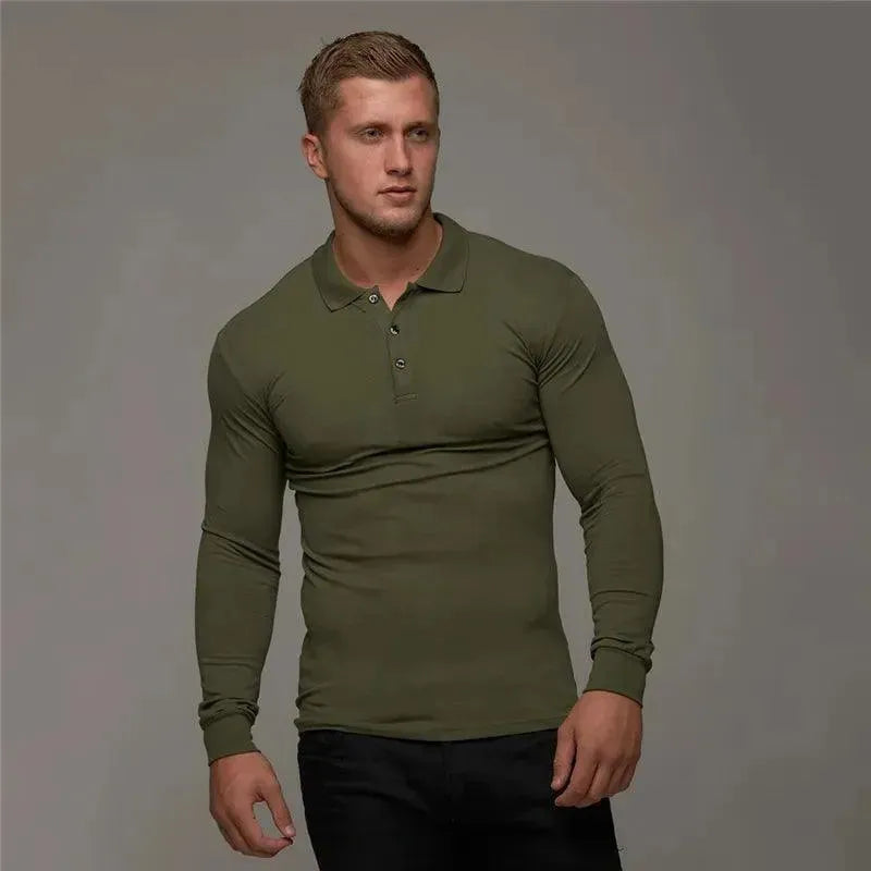 Classic Fitness Cotton Men Polo Shirt-Polo Shirt-LeStyleParfait