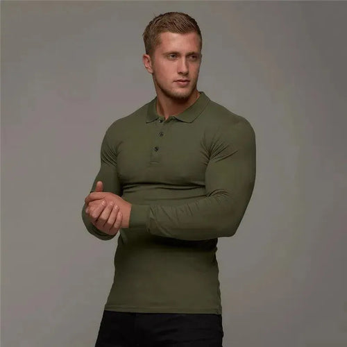 Classic Fitness Cotton Men Polo Shirt-Polo Shirt-LeStyleParfait