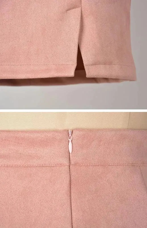 Classic Solid Mini Skirt-Women's Skirt-LeStyleParfait