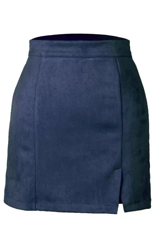 Classic Solid Mini Skirt-Women's Skirt-LeStyleParfait