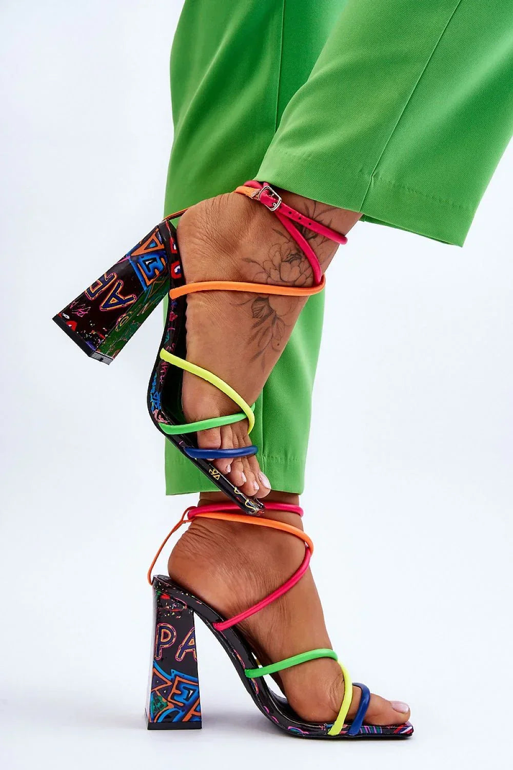  Heel sandals model 193942 Step in style 