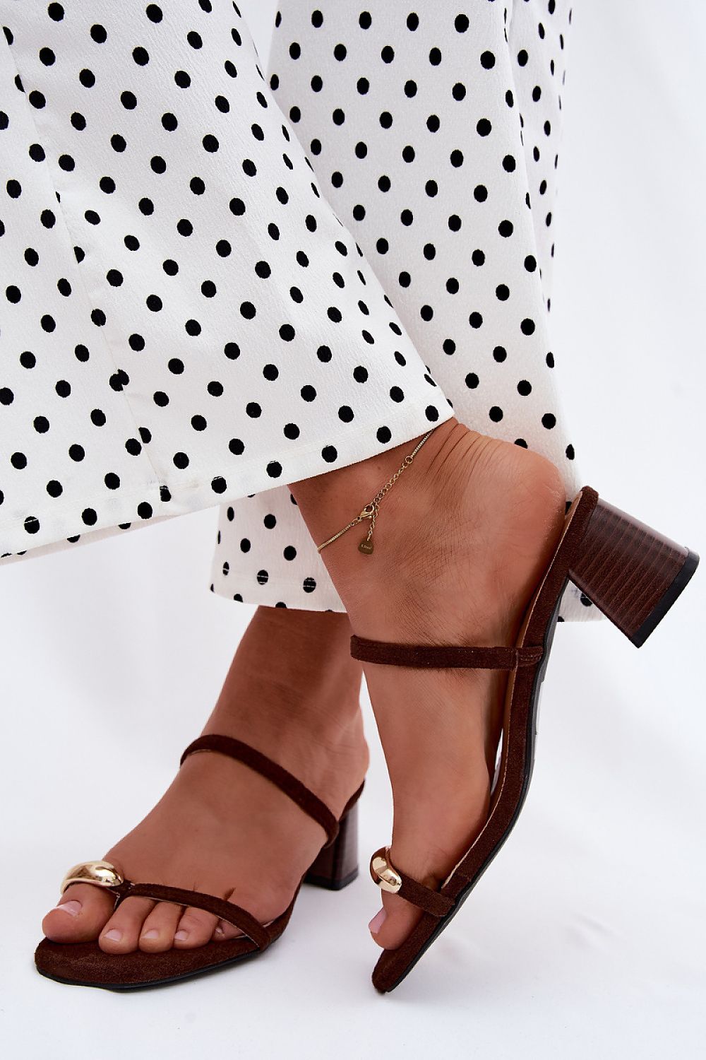  Heeled sandals model 228794 Step in style 