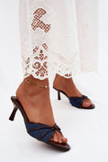  Heeled sandals model 228796 Step in style 