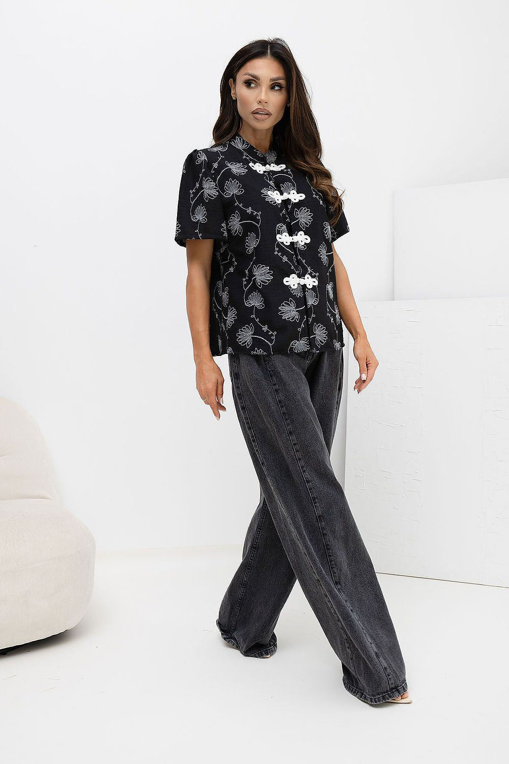  Short sleeve shirt model 229098 Factory Price 