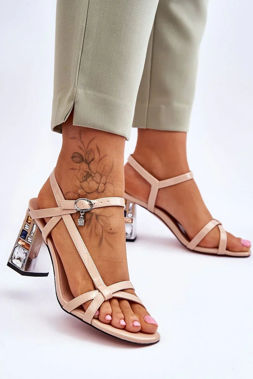  Heel sandals model 179863 Step in style 