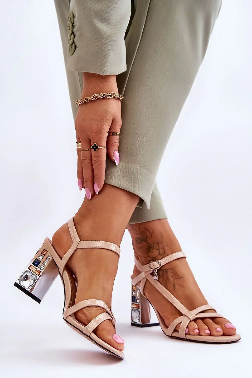  Heel sandals model 179863 Step in style 