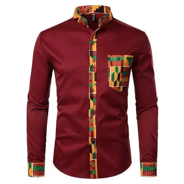 Dashiki African Shirt For Men-Men Shirts-LeStyleParfait