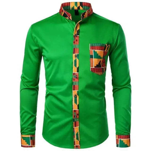 Dashiki African Shirt For Men-Men Shirts-LeStyleParfait