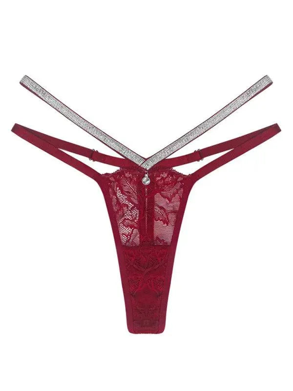 LeStyleParfait Women's Underwear Thongs Plain-Solid-Panties
