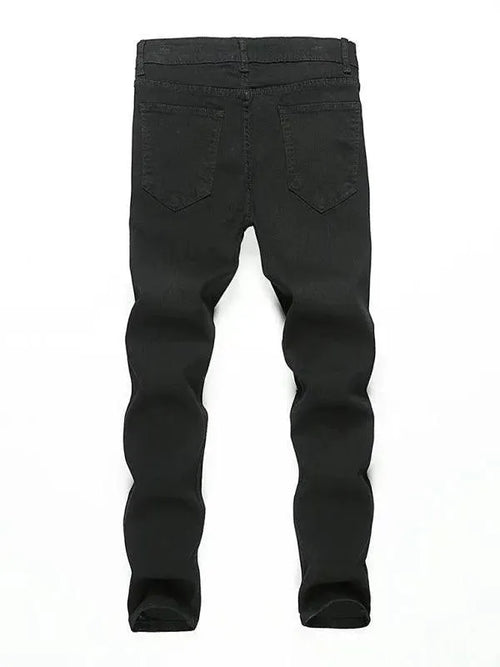 Men Ripped Skinny Fit Jean - Men's Jeans - LeStyleParfait