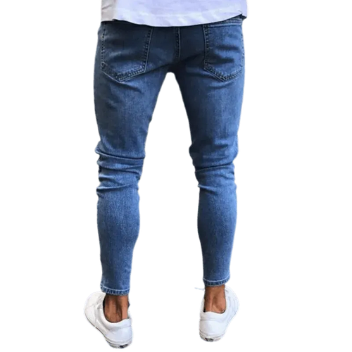 Men Jeans With Patches - Men's Jeans - LeStyleParfait