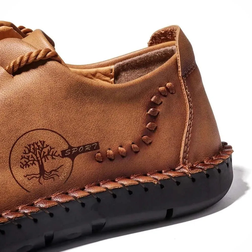 Edoardo Lace-Up Leather Shoes - Casual Shoes - LeStyleParfait