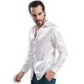 Elegant Satin Silk Shirt For Men-Men Shirts-LeStyleParfait