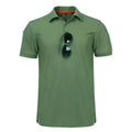 Embroidered Badge Men Polo Shirt-Polo Shirt-LeStyleParfait