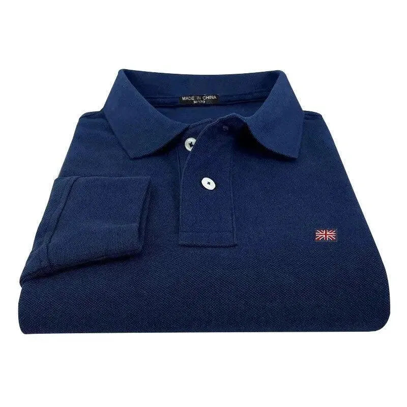 Embroidered Logo Men Polo Shirt-Polo Shirt-LeStyleParfait