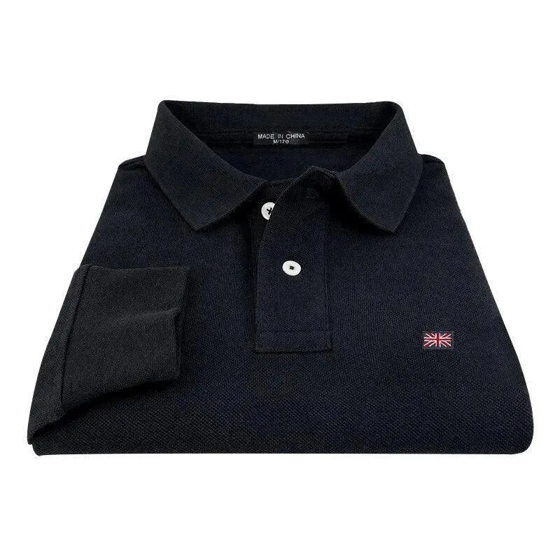 Embroidered Logo Men Polo Shirt-Polo Shirt-LeStyleParfait