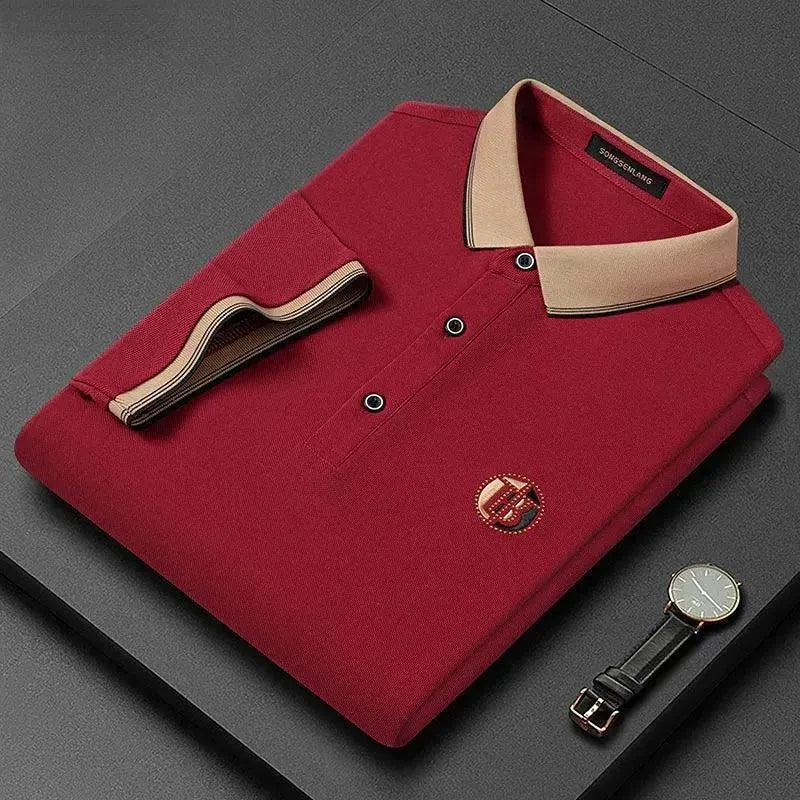 Embroidered Logo Polo Shirt-Polo Shirt-LeStyleParfait