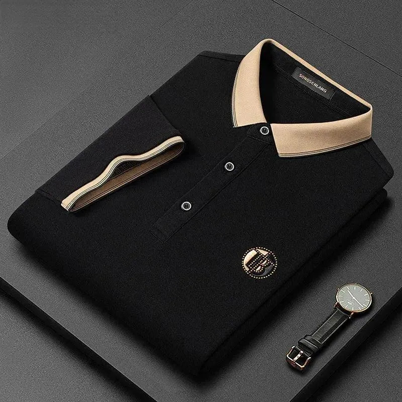 Embroidered Logo Polo Shirt-Polo Shirt-LeStyleParfait