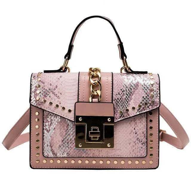 Flap Leather Handbag - Handbag - LeStyleParfait