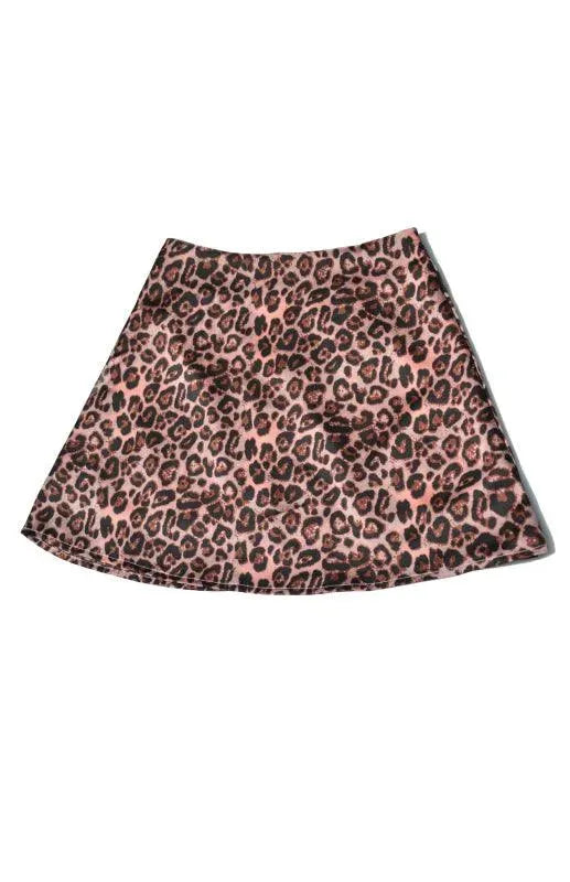 Floral High Waist Mini Skirt-Women's Skirt-LeStyleParfait