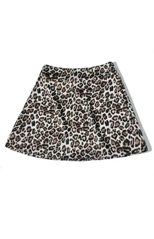 Floral High Waist Mini Skirt-Women's Skirt-LeStyleParfait