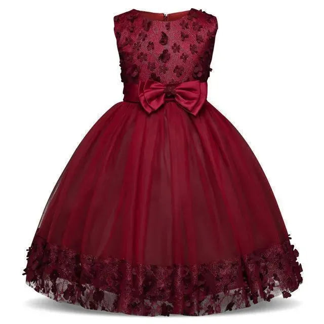 Girls Dresses, Flower Girl Dress, Sleeveless - Girls Dresses - LeStyleParfait