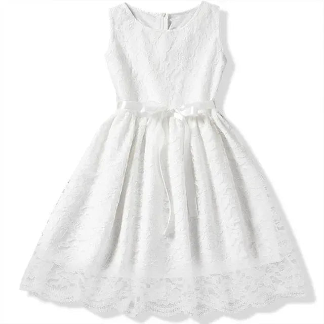 Girls Dresses, Flower Girl Dress, Sleeveless - Girls Dresses - LeStyleParfait