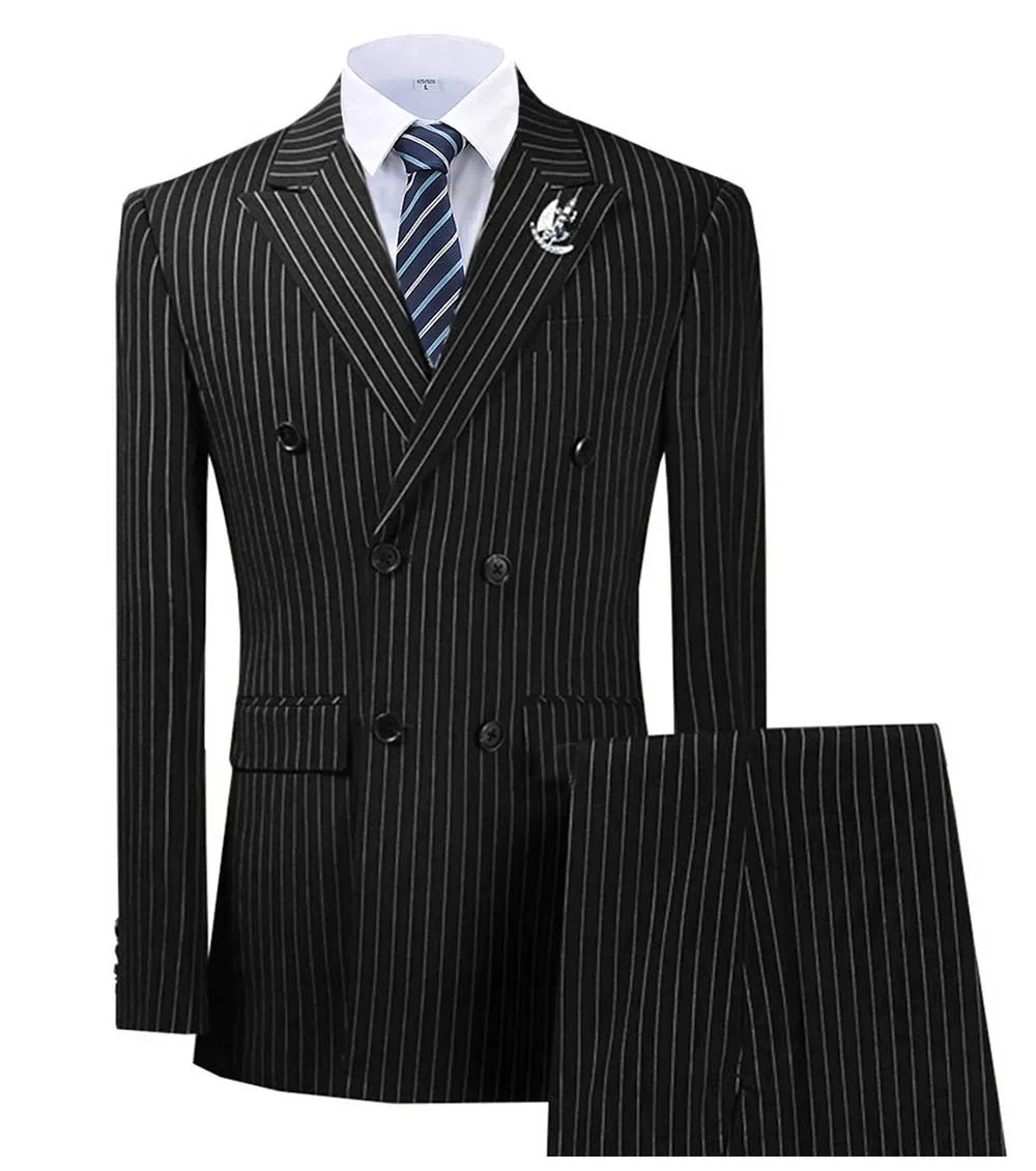 Olive Green Men's 2 Piece Slim Fit Suit