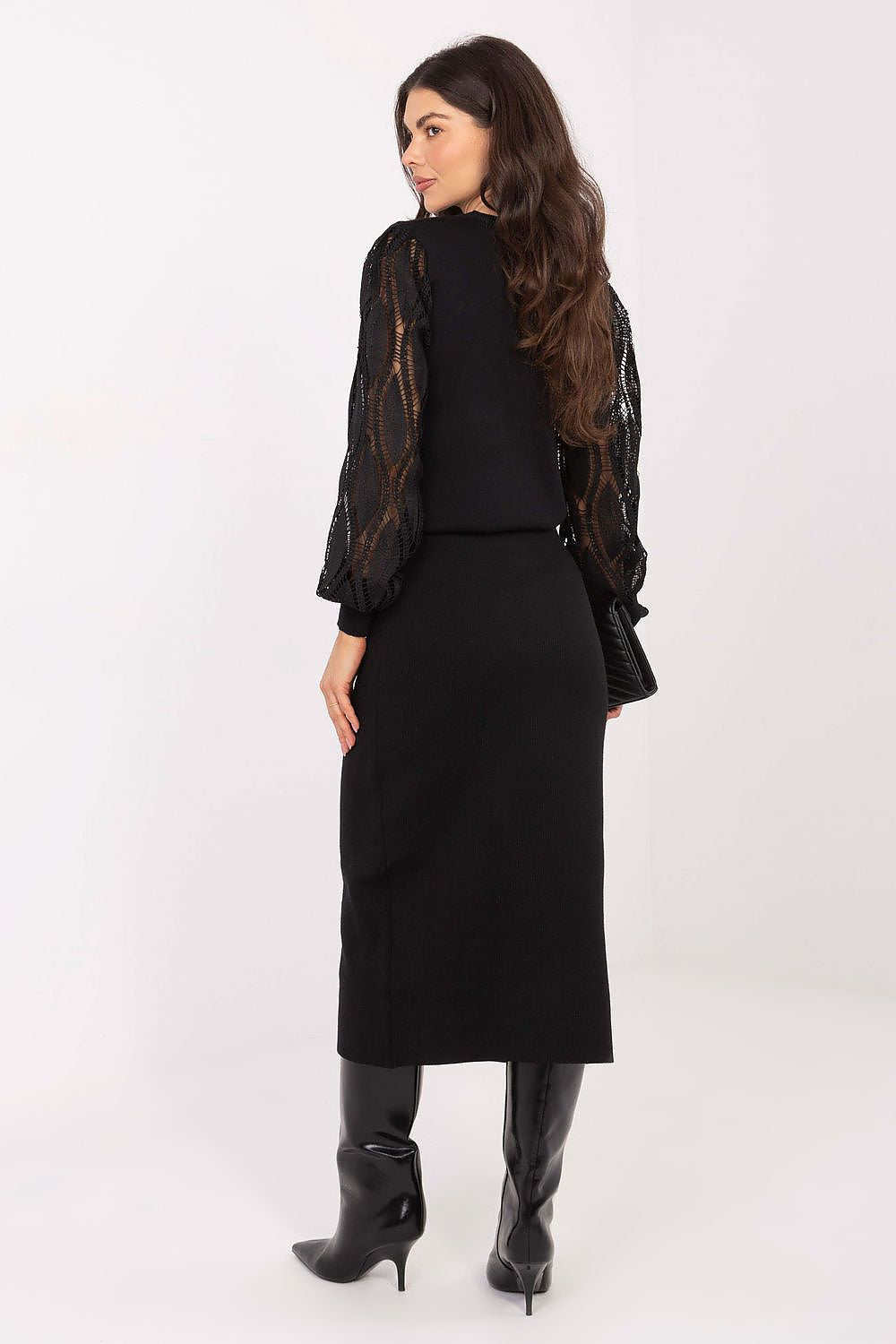 High Waist Button Midi Skirt-Women's Skirt-LeStyleParfait