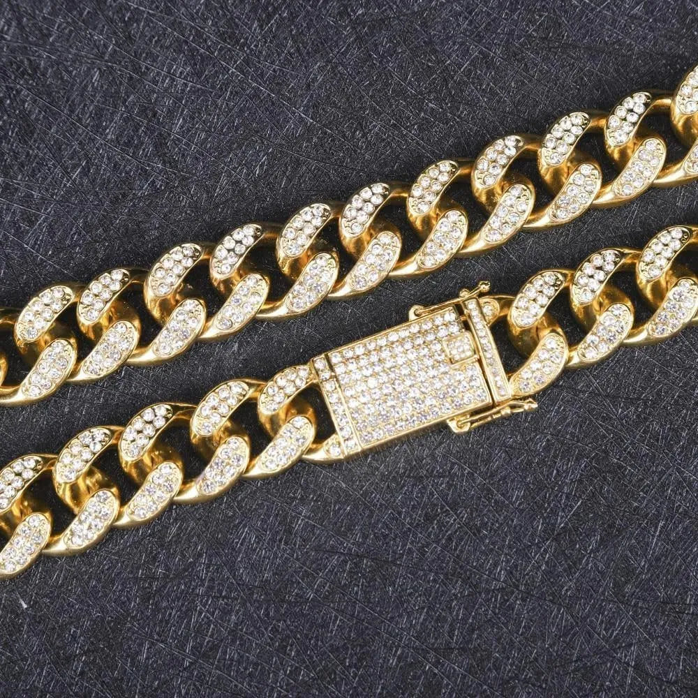 Hip Hop Jewelry Set For Men - Jewelry Set - LeStyleParfait