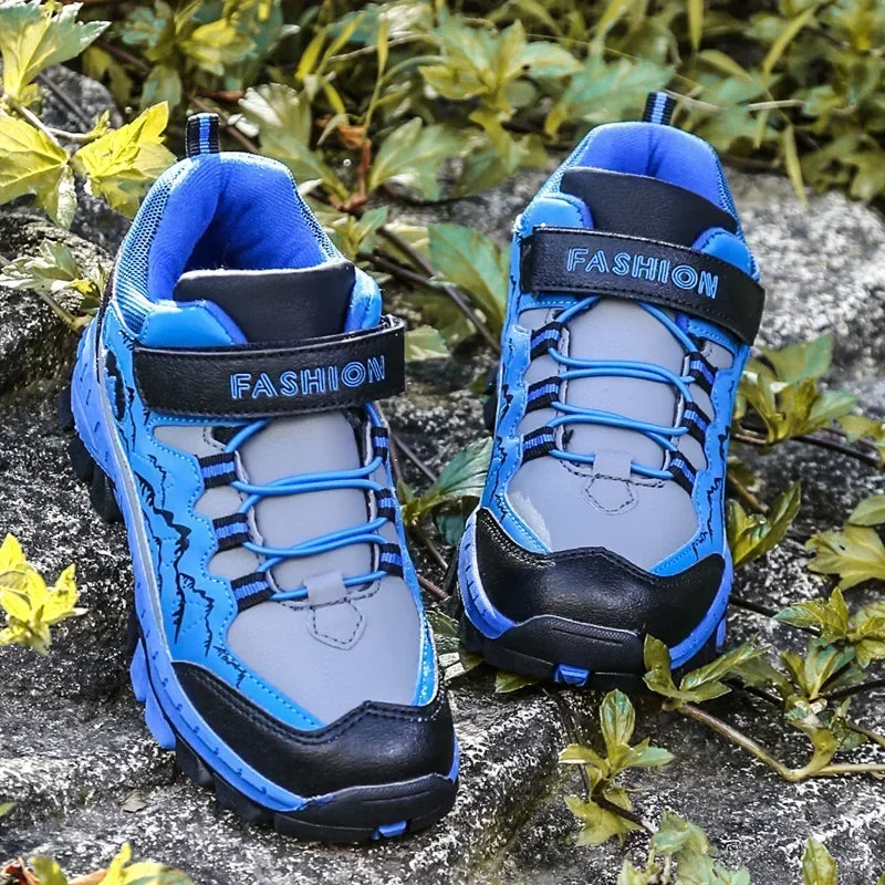 Kids' Boots - Athletic Boys Hiking Ankle Boots Sneakers-Boots-LeStyleParfait