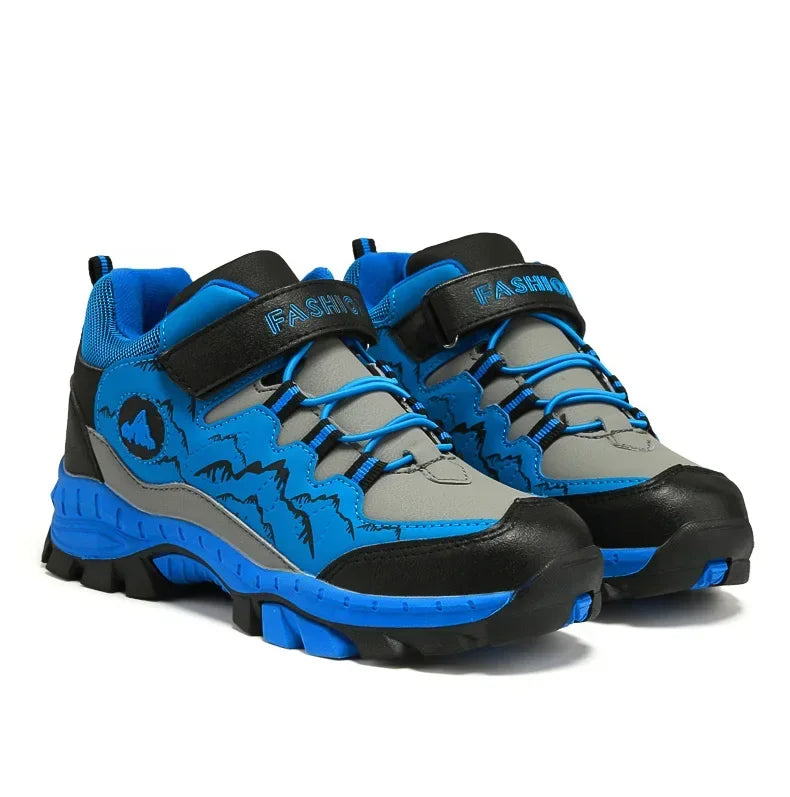 Kids' Boots - Athletic Boys Hiking Ankle Boots Sneakers-Boots-LeStyleParfait